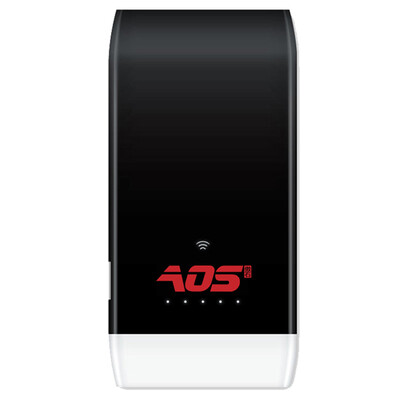 

AOS Wireless Router MW010 Black iDisk 64G with mobile power Wifi storage router&other functions