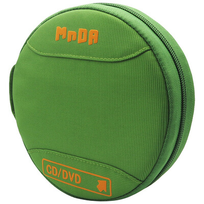 

Ming Daijin dish MNDA fashion waterproof disc dedicated 24 CD DVD disc storage package green