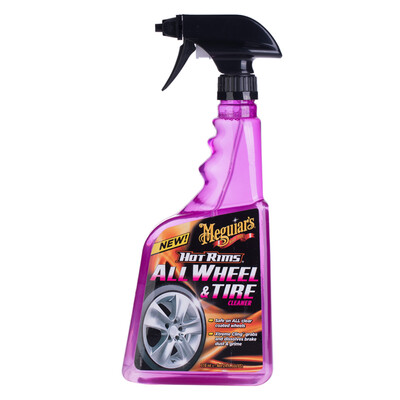 

Meguiars heat rim cleaner plating wheel decontamination glazing black bright tire wax G9524AM car supplies