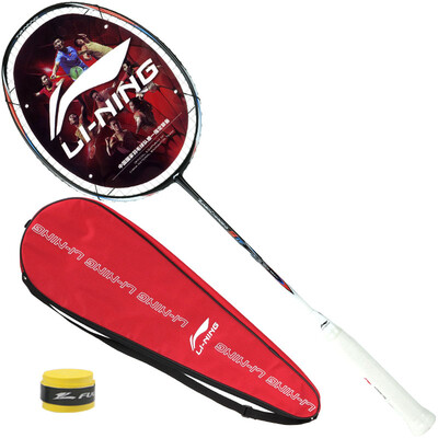 

Li Ning LI-NING младший высококачественный полный углерод бадминтон ракетка одиночный выстрел HC1900 фиолетовый (уже резьбовые)