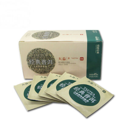 

Dayi Taetea Premium Classic Flavour Pu'er Tea Bag Yunnan Pu-erh Teabag Raw