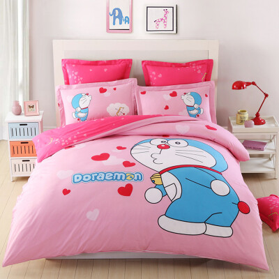 

LOVO Raleigh Life Cartoon Children&39s Cotton Bed Four Piece Duo A Dream - Kissing 220 240cm