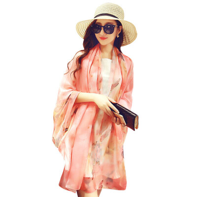 

IKEWA) B083zi Korean version of the wild sunscreen scarf female summer beach beach towel large shawl scarf spring and autumn Variety shawl scarf scarf female purple