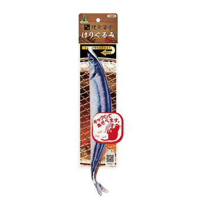 

Jingdong Supermarket] Petio Japanese brand tease toy chewing fish pose pavilion bite toys (including wood days Polygonum) saury 1