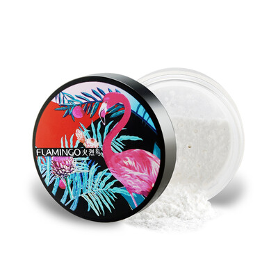 

Flamingos Soft Muscle Myrtle Powder 4g Bright Skin (lasting control of oil Dingzhuang light through the thin natural refreshing silky Concealment control oil powder