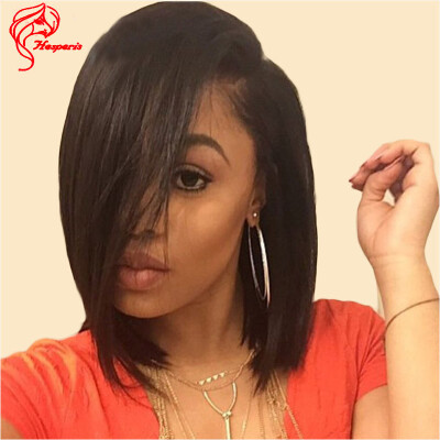 

Hesperis Hot Sale Cheaper Short Haircuts Cute Bob Lace Front Human Hair Wigs For Black Women