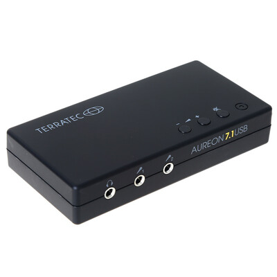 

Немецкие танки (TERRATEC) гордиться дракон 7.1 USB внешних звуковая карта поддерживает 7.1 выходной канал с волоконным входом также имеет функцию входного сигнала микрофона