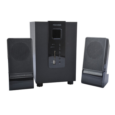 

Карта памяти Microlab M100U Bluetooth Edition Карта SD, U-диск 2.1 Мультимедийный динамик Аудио Bluetooth-аудио Черный сабвуфер