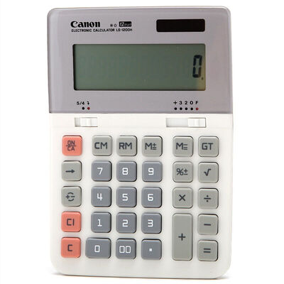 

(Canon) LS-1200H 12-разрядный калькулятор