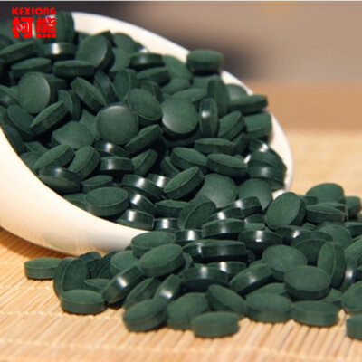 

C-TS050 Anti-fatigue Anti-radiation Enhance-immune 250g green natural Spirulina Tea Tablet Health food 1000 pills Approved