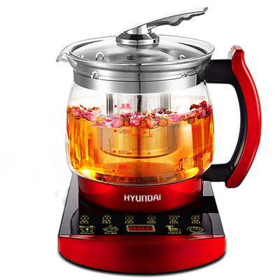 

Hyundai (HYUNDAI) health pot pots pot multi-function 304 stainless steel heating plate glass electric kettle QC-YS1852