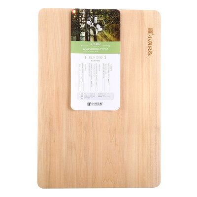 

Xiao Liu cutting board whole wood cutting thickened single plate solid wood chopping board hardcover import century leaf basswood noble series M014 (50 * 35 * 4.5cm