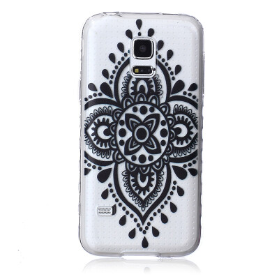 

Black Chinese knot Pattern Soft Thin TPU Rubber Silicone Gel Case Cover for SAMSUNG GALAXY S5 Mini