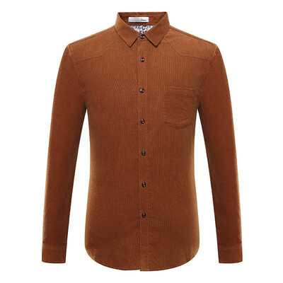 

Аши Дейтон мужской бизнес случайный хлопок квадратный воротник рубашка с многоцветным опциональным зеленый 180 / XL A14316225