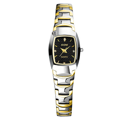 

Dorm (DOM) watch ladies tungsten steel series quartz leisure fashion female watch 327G-1M