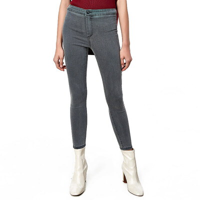 

UR Women's Tannin Wild Tight Elastic Slim Jeans Повседневные брюки YL32R8ZN2001 Средний серый L