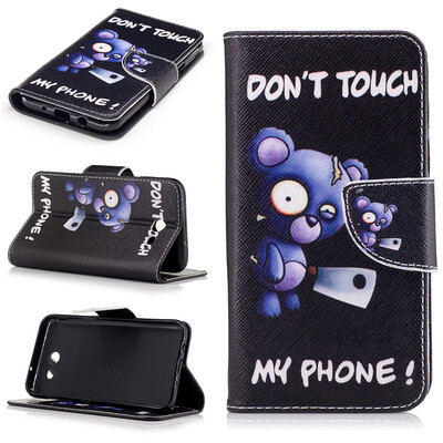 

Bluebear Design PU Leather Flip Cover Wallet Card Holder Case for Samsung Galaxy J3 2017