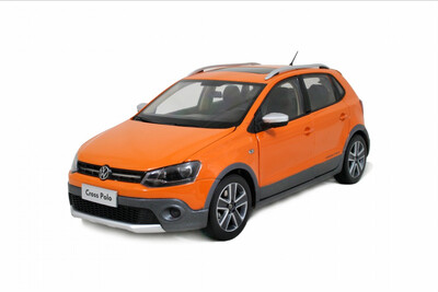 

1:18 scale VW Volkswagen NEW CROSS POLO 2012 diecast model car orange
