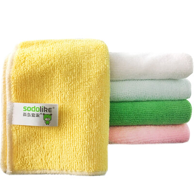 

Shangdao IKEA sodolike five special wash towel super fiber wipes do not sticky oil is not hair loss