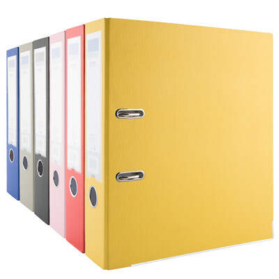 

GuangBo 3 inch A4 fast fishing folder office file plywood file folder color random A1148