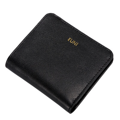 

EUNI Women&39s wallet cowhide fashion simple series of tickets short section of the two wallet E241002I2O