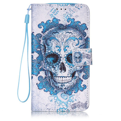 

Ghost Design PU Leather Flip Cover Wallet Card Holder Case for SAMSUNG S7EDGE