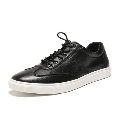 

OKKO men sports fashion casual shoes Korean small white shoes white tide shoes shoes 8765 black 38 yards