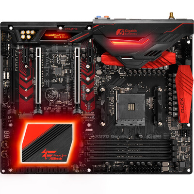 

ASRock X370 Gaming K4 Motherboard AMD 370 AM4 Socket