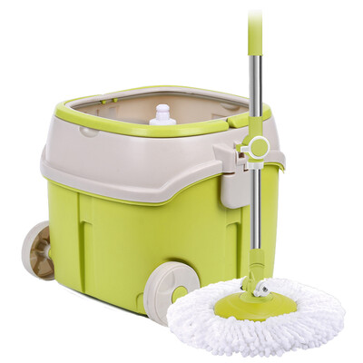 

Top-up David Rotary Mop Barrel Cracked Two-in-One Dual-Drive Single-Barrel Mop Topology Thrown Drying Mop Handle Cleaning Tools Small Tile