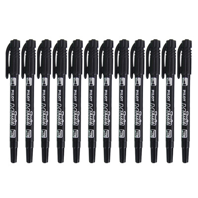 

PILOT SCA-TM-B small petal small double-headed marker 12 loaded black