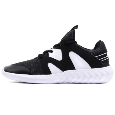 

ANTA (ANTA) Women's shoes 12717701-3 Light Lycra help casual shoes fitness sports training shoes dark gray / fluorescent peach powder / Anta white 39