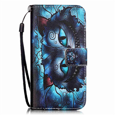 

Blue Cat Кожа PU откидная крышка бумажника карты держатель чехол для Iphone 7
