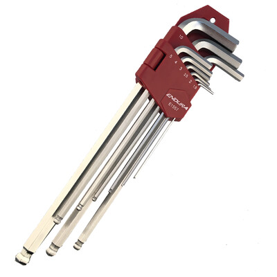 

Endura E1557 9 metric metric ball head hex wrench sets