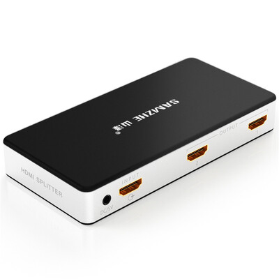 

Shanze (SAMZHE) HV-502W HDMI один в два из дистрибьютора для поддержки 3D 4K цифрового видео высокой четкости 1 минута 2 минуты разделить экран ноутбук проектор подключения