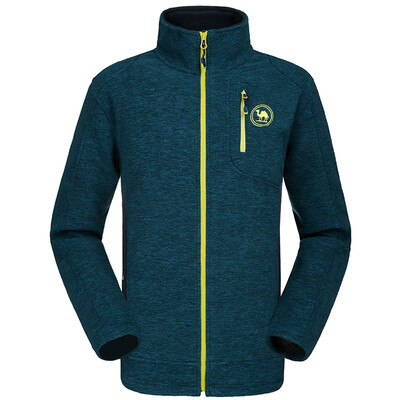 

Camel brand outdoor men catch fleece P5W209132 possession blue