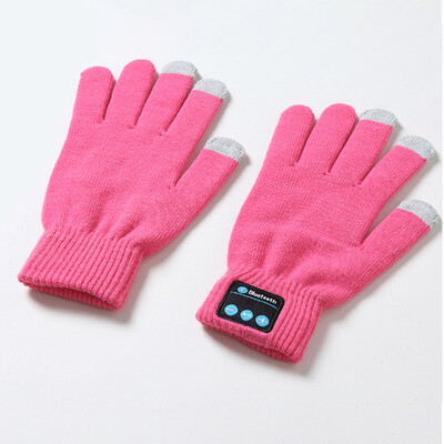 

WISHCLUB Winter Outdoor Gloves Smart Bluetooth Music Knitted Wool Warm Gloves