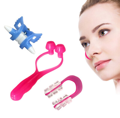 

3PCS Nose Up Clip Bridge Lifting Shaping Shaper Clipper Straightening Beauty Set 420251