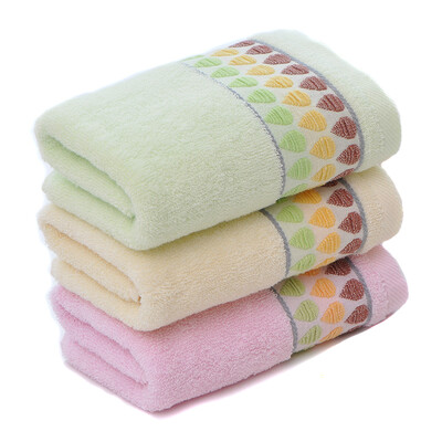 

Yong Liang towel home textiles cotton water droplets sound towel soft absorbent face wash towel mixed with 3 pieces installed 100g Article 33 74cm