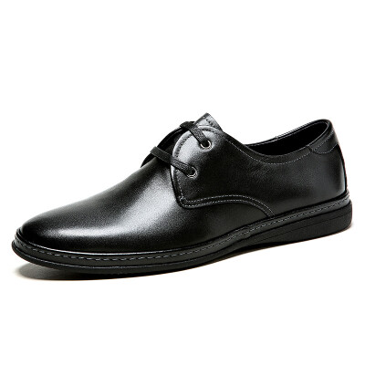 

Goldlion goldlion men&39s shoes leather shoes casual shoes with shoes light comfortable shoes 511710122AQB-black -40 yards