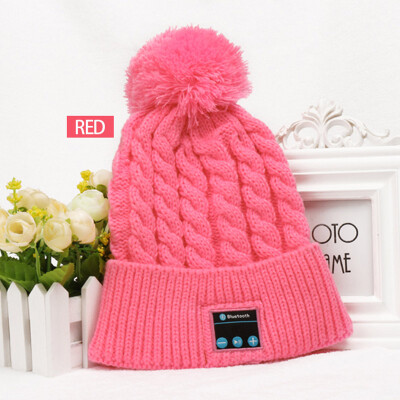 

WISHCLUB Wireless Bluetooth Multifunctional Music Hat Winter Ladies' Knit Cap