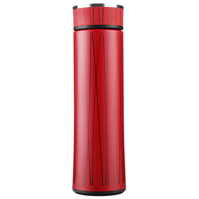 

[Jingdong supermarket] Vientiane (WANXIANG) A14 500ML Ms. straight insulation cup printing car-type insulation Cup China Red