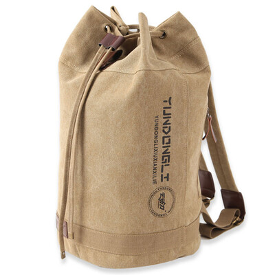 

Cloud power YUNDONGLI canvas shoulder bag men&women Korean drum bag large capacity leisure travel bag computer backpack sports bag YT-1018