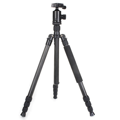 

TRIOPO C-4 N-2 Carbon Fiber Reversible Demolition Tripod Professional Tripod Set