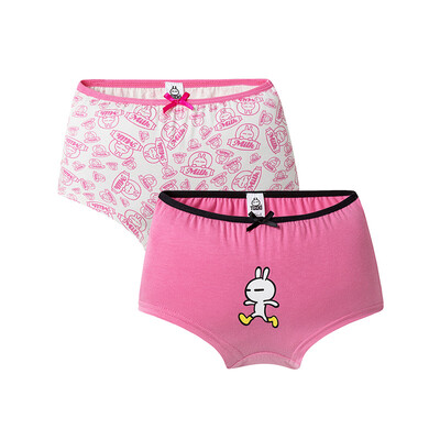 

DICI (DICI) children's cotton underwear girls in the big children's baby children's clothing girls girls triangular corner angle shorts 5C004B0 plum white flowers 150