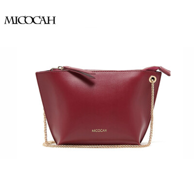 

MICOCAH Fashion PU Leather Women Messenger Bags 2016 New Designer Handbags High Quality Solid With Chains Handles Hot GL30016