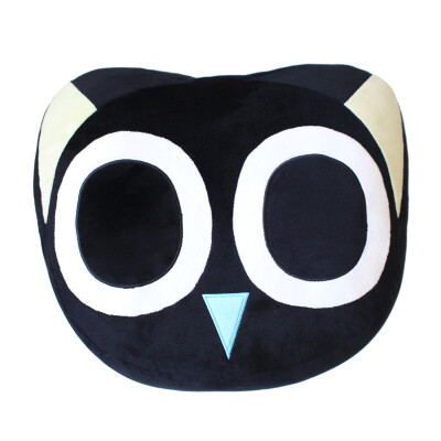 

Luo small black pillow plush toys cartoon doll lunch break cushions to send girlfriend gifts