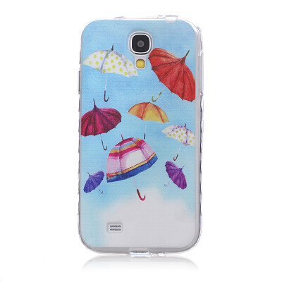 

umbrella Pattern Soft Thin TPU Rubber Silicone Gel Case Cover for SAMSUNG Galaxy S4 I9500