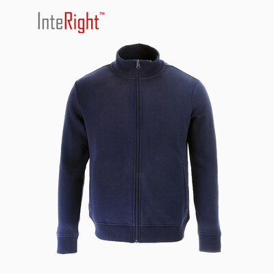 

INTERIGHT Men's collar shirt black L code