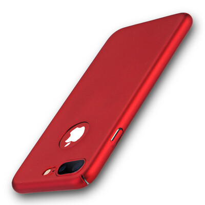 

Cool Le Feng Apple iPhone7 8 Plus mobile phone case matte anti-fall all-inclusive protective case hard shell shell anti-crash shell for Apple iphone8 plus red