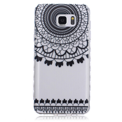 

Black wind chimes Pattern Soft Thin TPU Rubber Silicone Gel Case Cover for SAMSUNG GALAXY Note 5